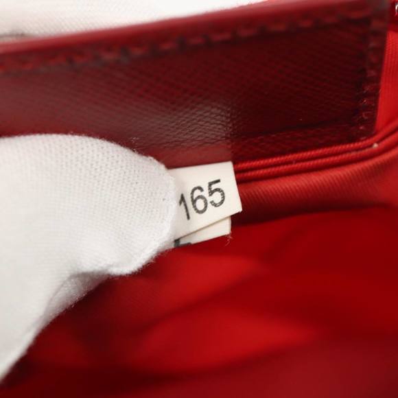 PRADA Shoulder Bag Nylon Red Auth 83691 - Picture 11 of 16